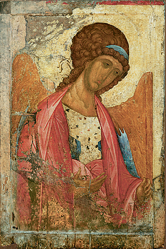Икона Арх. Михаил из Деисусного чина ("Звенигородский") (арт. АМ-14)