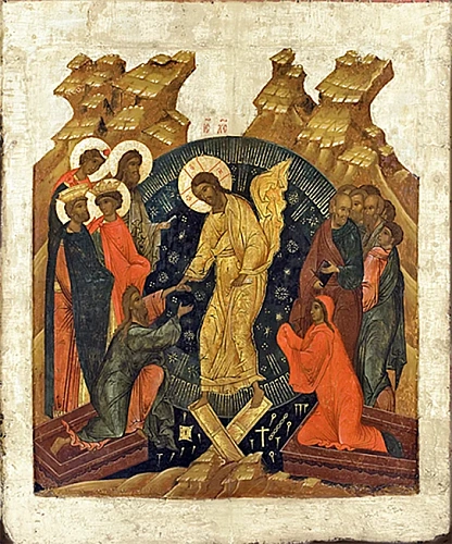 Икона Воскресение Христово (арт. ВХ-02)